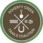 Stewarded by Poverty Creek Trails Coalition (PCTC)