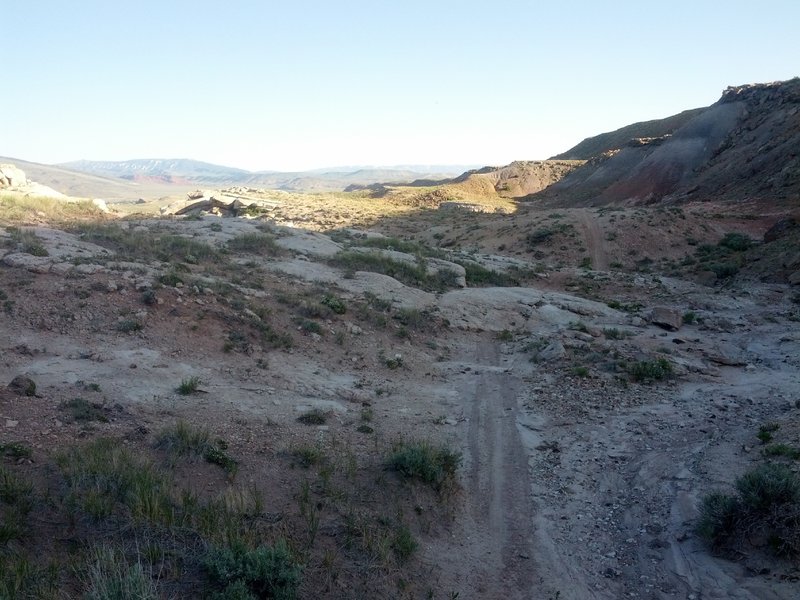 The very fun swoopy trails of the "Upper Rock Garden".