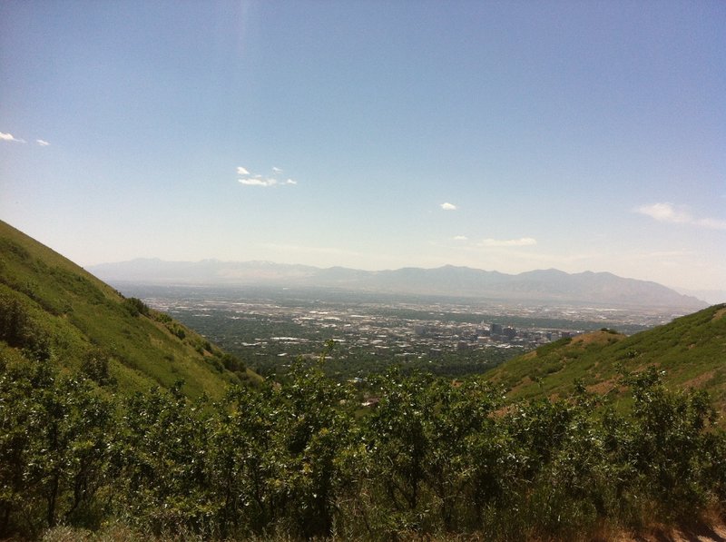 Overlook of Salt Lake City