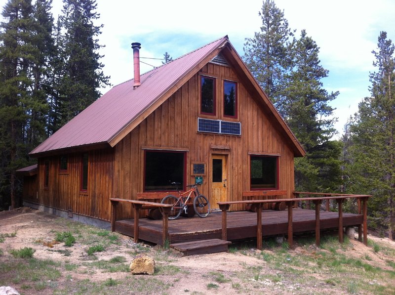 McNamara Hut. See www.huts.org for winter reservation info.