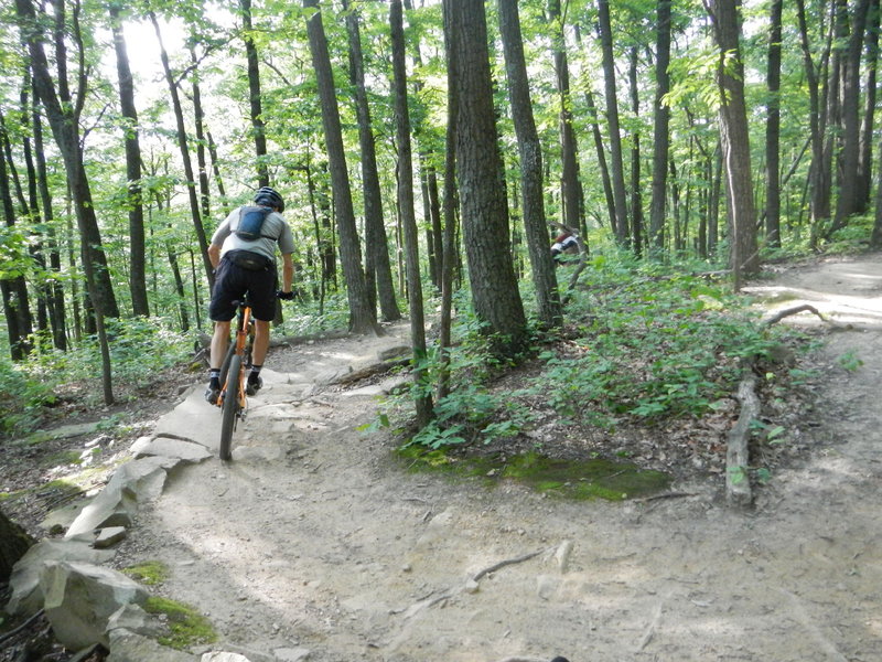 Switchback on Hesitation Point.