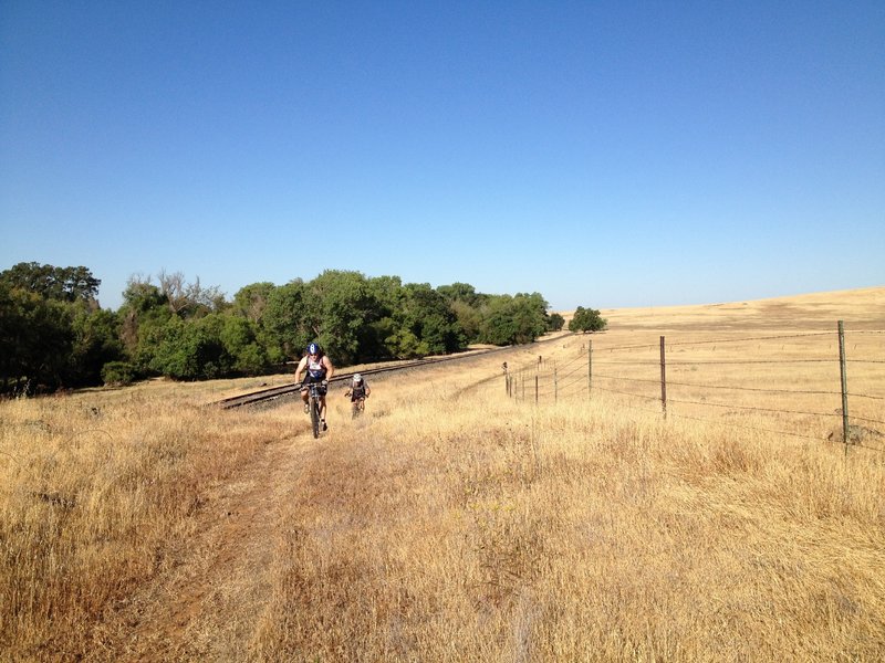 Approaching Deer Creek from the West