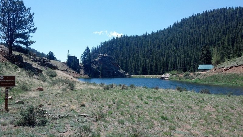 Elk Falls Pond