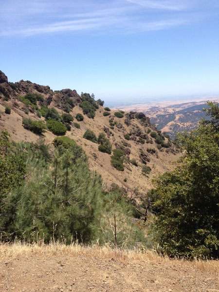 View of/from North Peak Trailhead