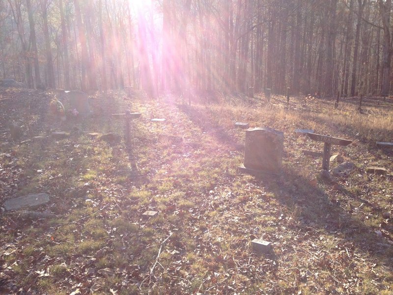 Kings Chapel Cemetery.  No filter was used while taking this picture.