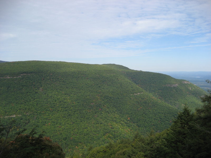 view from Wildcat Falls