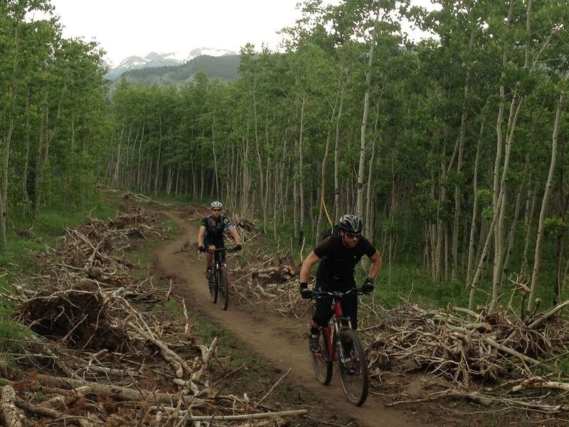 Aspen Alley is still kind of cool, even though it's not the skinny alley it used to be.