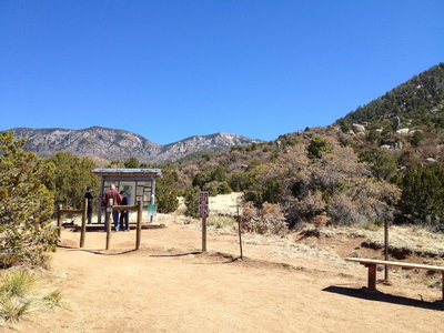 Sandia Wilderness, Pino Trailhead