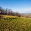 The hang glider launch is well worth the detour on the Rattling Creek - IMBA Epic for the views of the Pennsylvania countryside