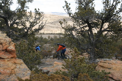 Scorpion is a beautifully technical trail in a beautiful setting.