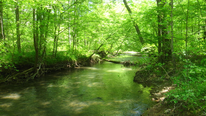 Crossing at East Armuchee Creek