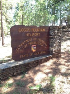 Park by the Heliport.