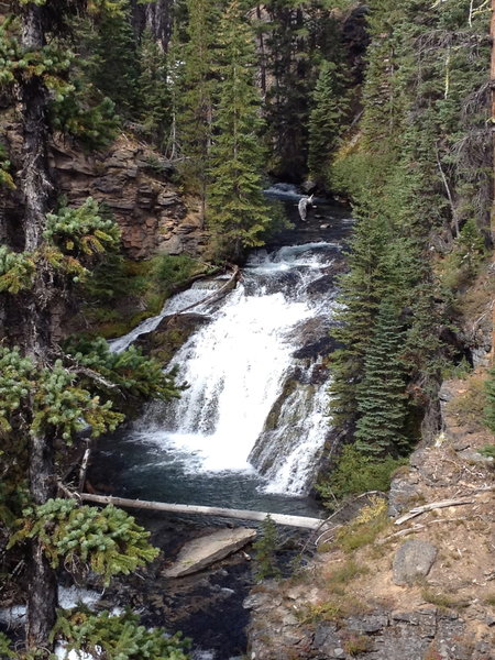 More falls along Tumalo Creek