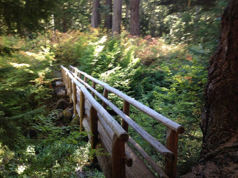 First of many bridge crossings.  So cool.