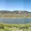 Panoramic of Horsetooth Reservoir from Rotary park.