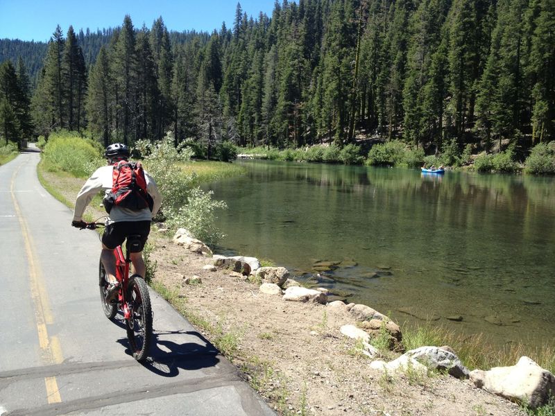 Along the Truckee River Bike Path