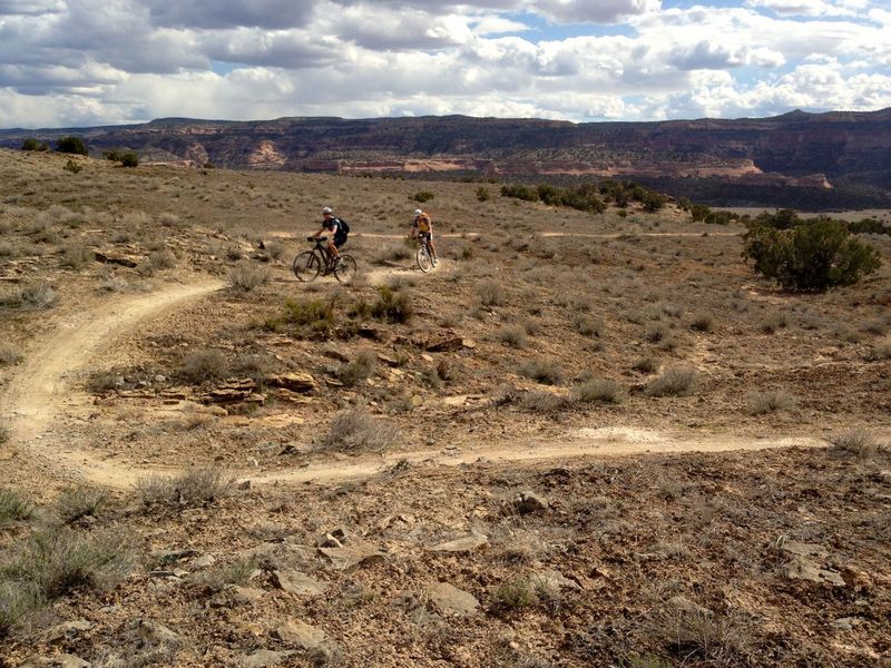 Wrangler's Loop offers smoother, easier riding than most trails in this area.