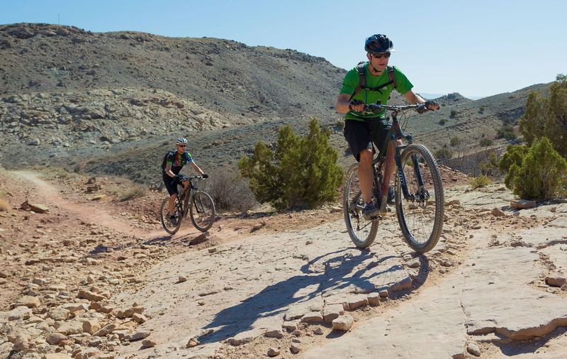 The initial climb up Mary's Loop can be a rude awakening.  Stick with it - it gets a lot better!