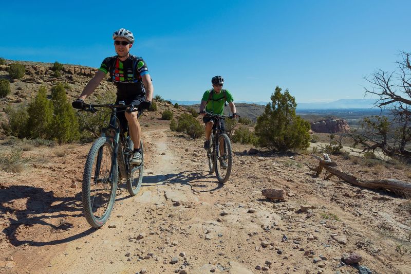 Cruising along Mary's Loop