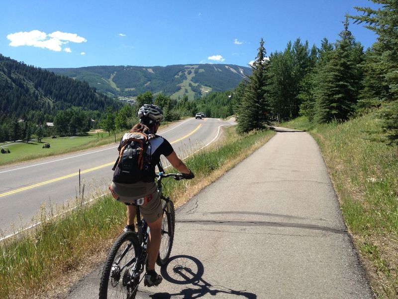 Cruising up to Beaver Creek Village