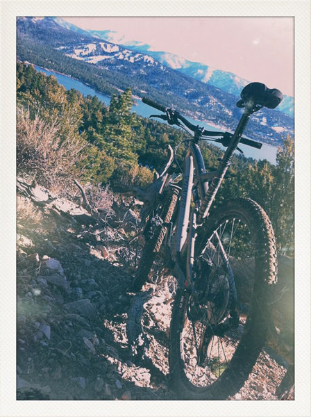 Near the summit on Cougar Crest trail - andy meadors.