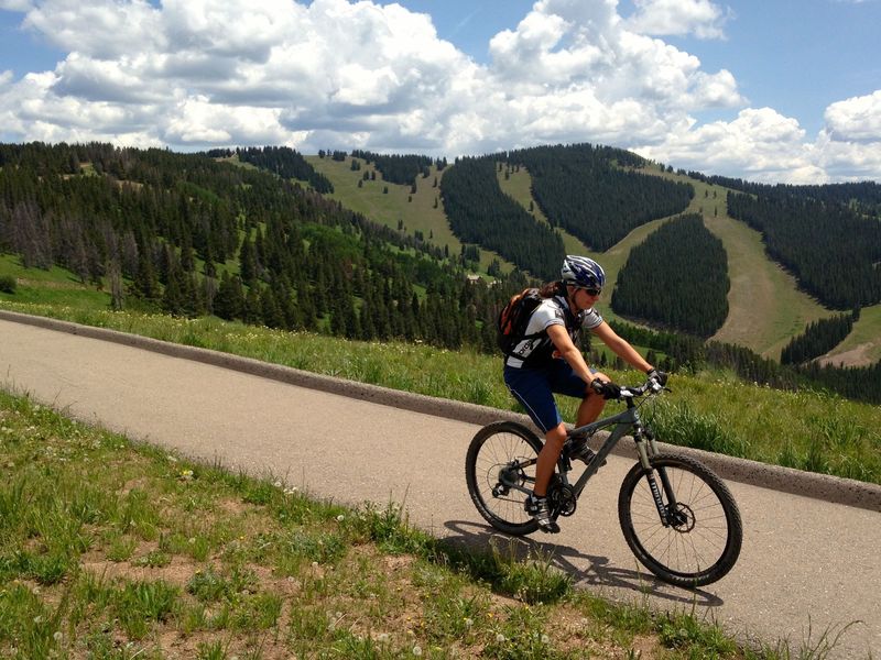 Easy riding on Eagle's Loop