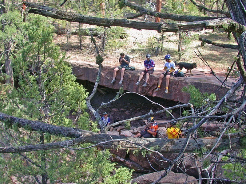 Bear Cave is always cool and a great place to stop for a break.