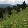 Proving that the "Grand Traverse" trail is aptly named.