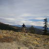 Looking east from the top of the switchbacks