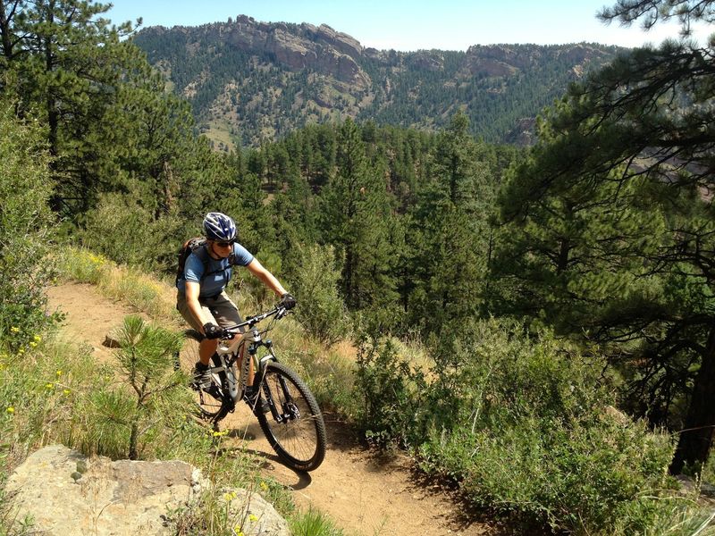 Fun singletrack on Rawhide