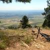 Big views of the front range.