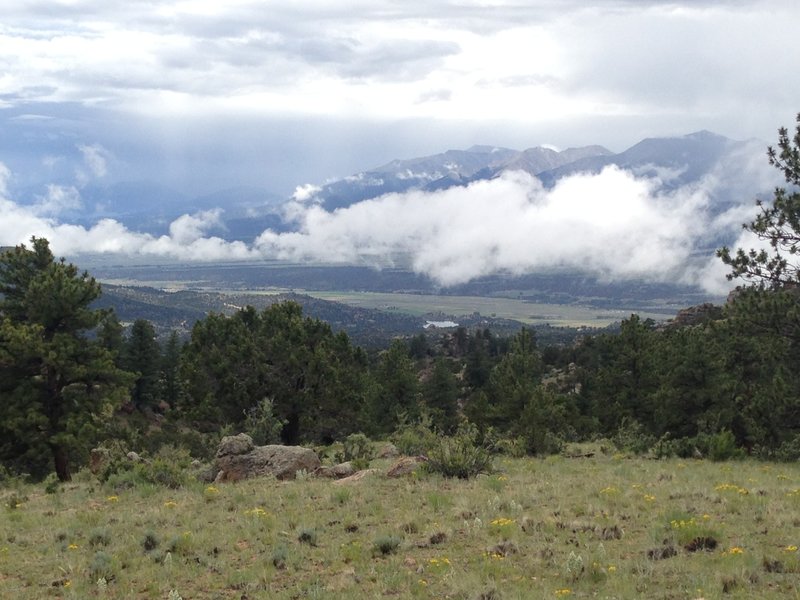 View of Mt. Antero & Mt. White