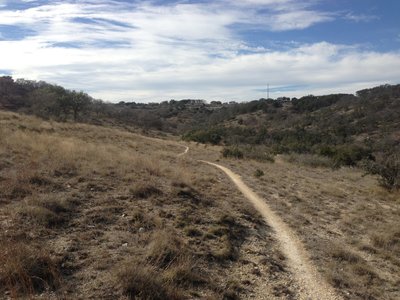 One of the more open bits of singletrack