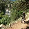 Cruising along South Boulder Creek