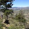 You can see Bobcat Ridge and Rocky Mountain National Park from here.