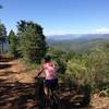 On the way up to Pilot Peak, great views into Yosemite.