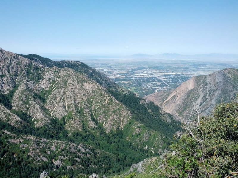 Ogden, from the Coldwater Canyon Overlook.