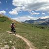 Descending towards Kokomo Pass