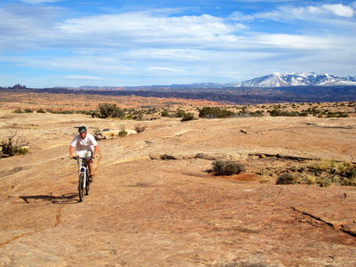 The mellow finish to the Circle-O trail.