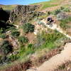 Heading to Shaw Mountain Road for a long climb to eventually return down the infamous Three Bears Trail.