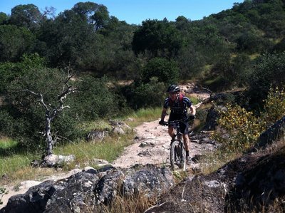 Heading down the River to Ridge trail