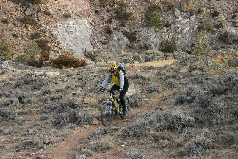 The Dry Creek valley is small, but scenic on the Redneck Jungle Trail.