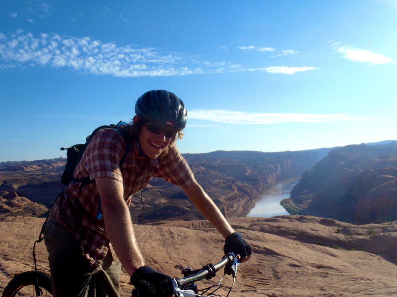 First time mountain biking.  All is good on Slickrock!