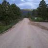 View west on Mount Herman Rd.