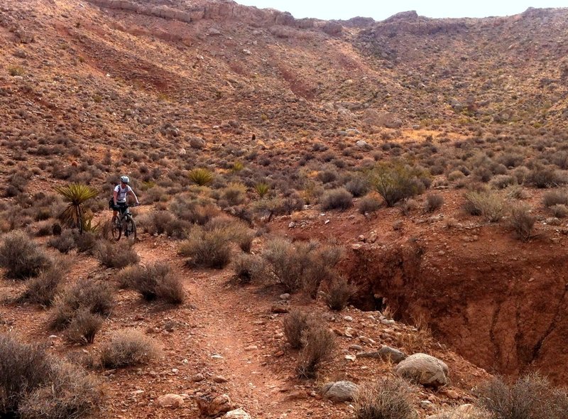 Near the start of the North section of Dave's Driveway