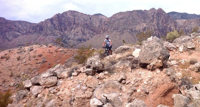 This trail can get a bit rocky.