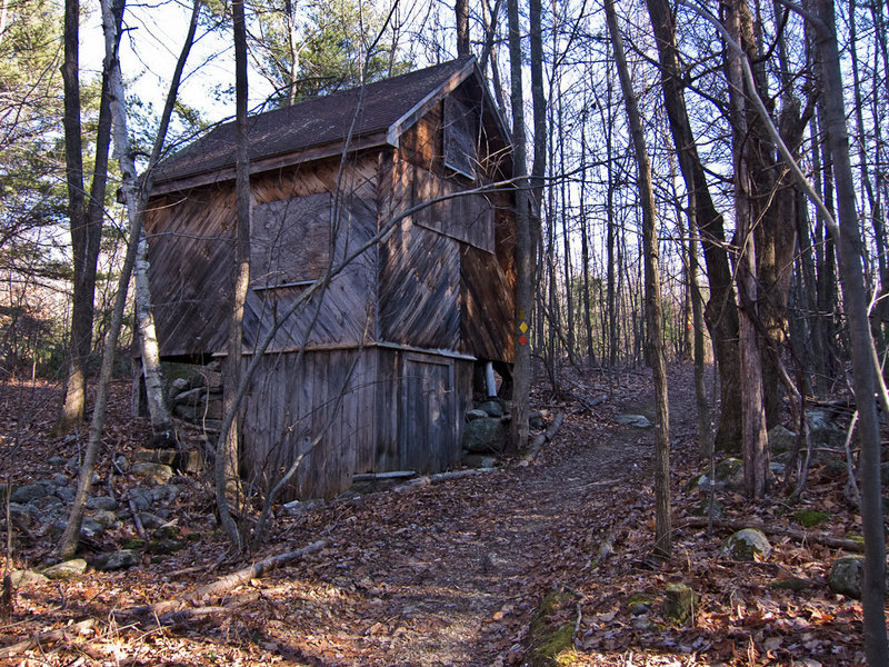 Old shed on the Friends Trail (Willard Book SF)