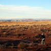 November sunset ride on the Lazy singletrack.