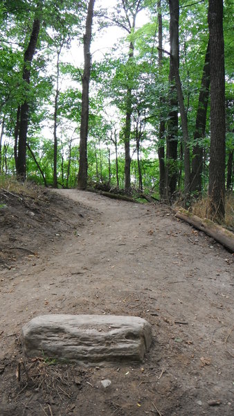 Boulder at intersection