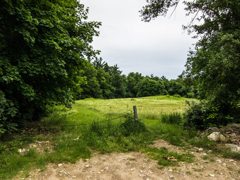 Hill Rd trailhead for Robinson Conservation Land (Boxborough, MA)